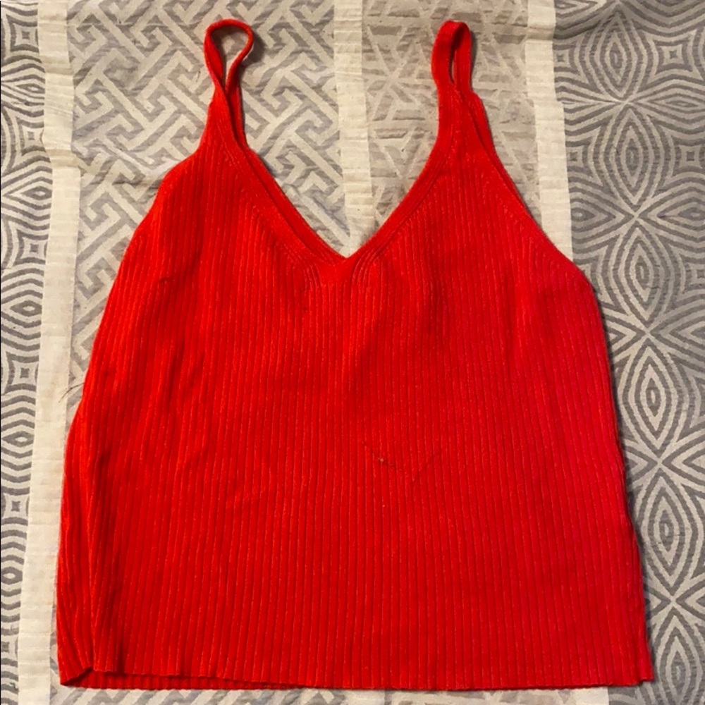 Ribbed Camisole Top (L)